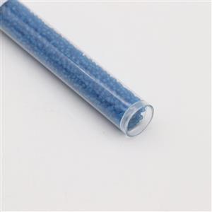 Miyuki Matte Transparent Blue Seed Beads 11/0 (23.5GM/TB)