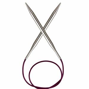 Nova Metal - Knitting Pins - Circular - Fixed - 120cm x 6.00mm