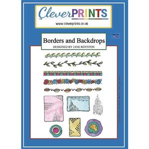 Borders and Backdrops A6 Stamp Set Contains 11 stamps