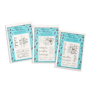 *1 Week Extended Delivery* Mama Makes - Together at Christmas Stamp Collection - A5 (Set of 3)