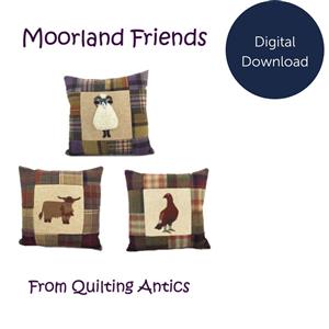 Quilting Antics Moorland Cushion Pattern - Digital Download