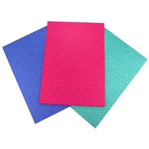 A4 Freckled Card Multibuy Bundle - Hot Pink, Arabian Blue & Jade Green