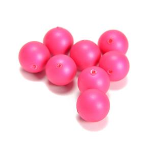Hot Pink Shell Pearl Rounds  Approx 8mm, 8pcs