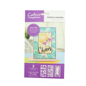 Crafter's Companion Stencils - Tropical Paradise / Bliss
