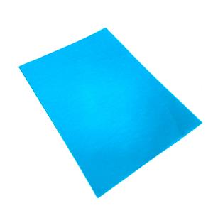 A4 TURQUOISE TRANSLUCENT VELLUM 140gsm    x  18 SHEETS
