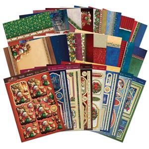 Christmas Classics Luxury Topper Collection, Contains 8 Toppers Sets and makes a minimum of 16 cards