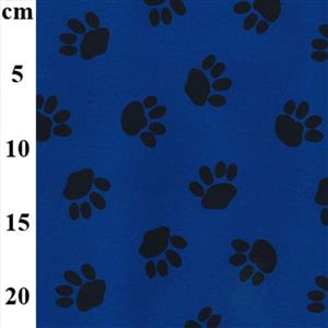 PU Coated Waterproof Pet Blue Fabric 0.5m