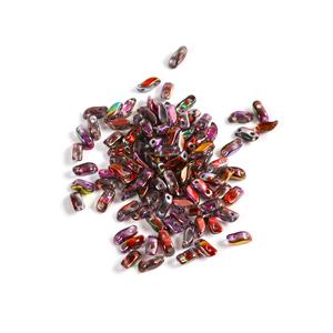 StormDuo Beads Crystal Magic Wine, Approx 3x7mm (100pcs)