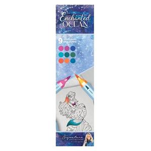 Sara Signature - Enchanted Ocean - TriColour Aqua Markers - 3 Pack
