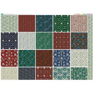 Traditional 10in Squares Fabric Panel (140 x 111cm)