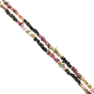 150cts Multi-Colour Tourmaline Small Chips Approx 5x4mm, 32-34
