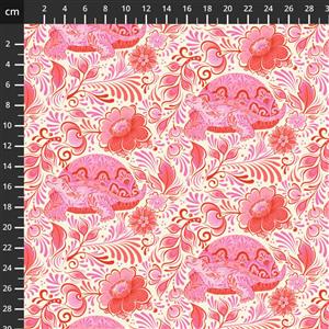 Tula Pink Besties Collection No Rush Blossom Fabric 0.5m