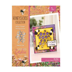 Nature's Garden - Honeysuckle Collection - Metal Die - Wildflower Honeycomb