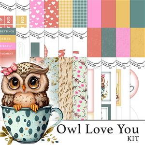The Crafty Witches Owl Love You Digital Download 