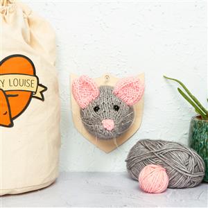 Sincerely Louise Mini Mouse Head Knitting Kit 