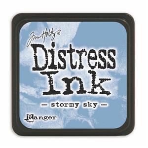 Distress Ink Pad Mini Stormy Sky