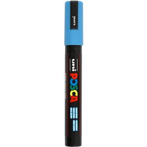 Posca Marker, light blue, no. PC-5M, line 2,5 mm, 1 pc