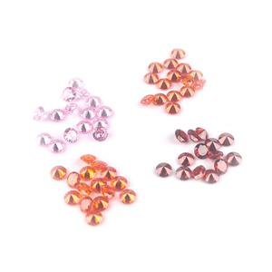 Red/Pink Mix 4mm CZ Loose Stones (60pk)
