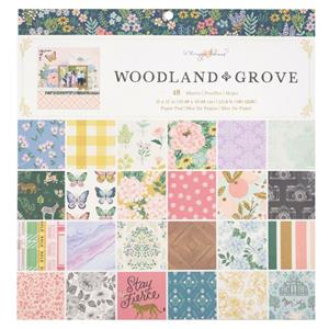 Maggie Holmes, Woodland Grove, 12'' x 12'' Paper Pad, 48 Sheets