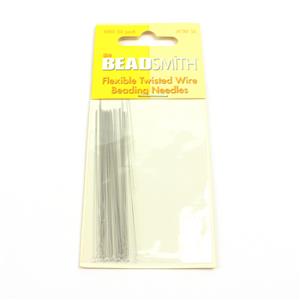 Beadsmith Needle Twisted Fine Wire 50/CD