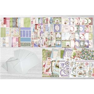 Shabby Chic Vintage Garden Extravaganza kit with Forever Code - 144 pieces