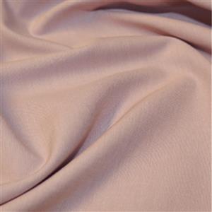 Yarn Dyed Pink Cotton Chambray Fabric 0.5m