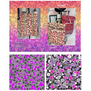 Sanntangle Purple Discs Backpack Kit: Instructions, Fabric (2m) & Hardware