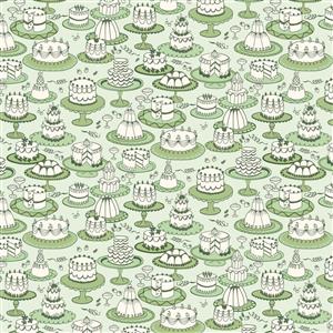 Liberty Garden Party Collection Afternoon Tea High Summer Fabric 0.5m