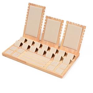Wood Jewellery Display Stand, Approx 39 x 23.5 x 23cm