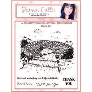 Sharon Callis  Crafts - A Country Walk Stamps - Stone Bridge