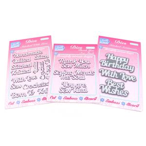 Sewing & More Stitched Sentiment Set
