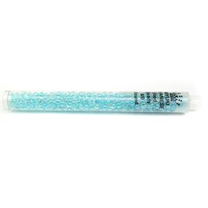 Miyuki Glacier Blue Lined Crystal AB Seed Beads 6/0 (20GM/TB)