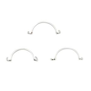 925 Sterling Silver Ring Size Adjusters, (Pack of 3)