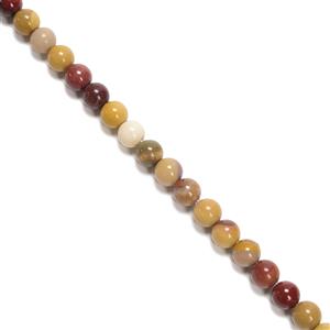 170 Cts Mookite Plain Rounds Approx 8mm With 2mm Drill Holes, 38cm Strand  