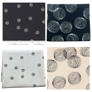 Moda Think Ink Canvas Fabric Bundle (2m)