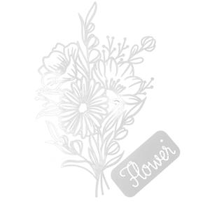 Mixed Bouquet Stencil