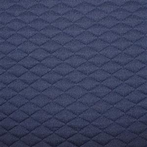 Stretch Quilted Navy Fabric 0.5m
