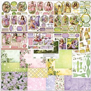 Spring Fairies Volume 2 cardmaking kit with Forever Code
