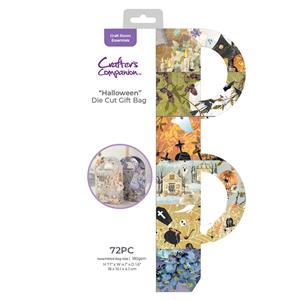 Crafter's Companion - Halloween Gift Bag Paper Pad - 12PC