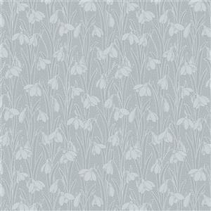 Liberty Snowdrop Spot Polar Grey Fabric 0.5m