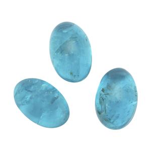 1.7cts Neon Apatite 6x4mm Oval Pack of 3 (H)