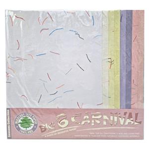 Mulberry Paper Mixed Pack A4 Carnival Pastel Finish - Total 8 Sheets