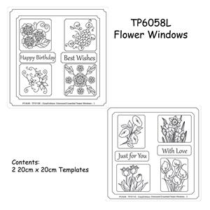 ParchCraft Australia (UK) - Flower Windows
