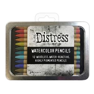 Tim Holtz® Distress Watercolour Pencils Kit 3 (12 Pack)