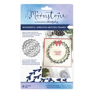 Moonstone Dies - Wonderful Wreaths Nesting Frame