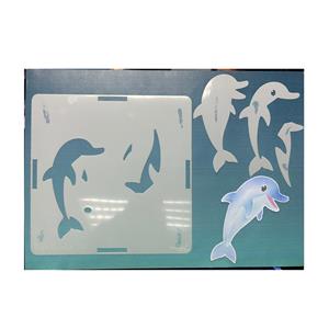 Under the Sea Collection Dion Dolphin Rotation Stencil