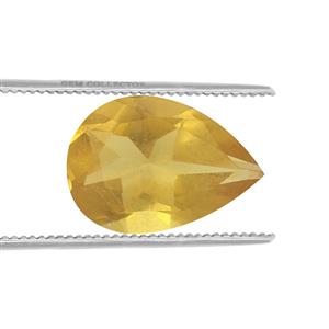 0.15cts Burmese Amber 7x5mm Pear  (N)