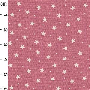 Rose & Hubble Cotton Poplin Pink Ditsy Stars Fabric 0.5m