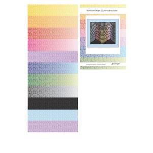 Sanntangle Rainbow Drops Quilt Kit