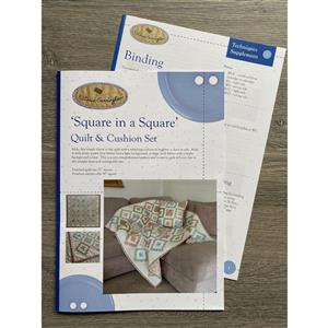 Victoria Carrington's Square in a Square Quilt and Cushion Set Instructions